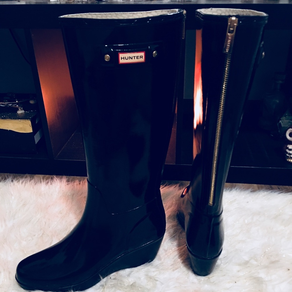 Hunter rain boots